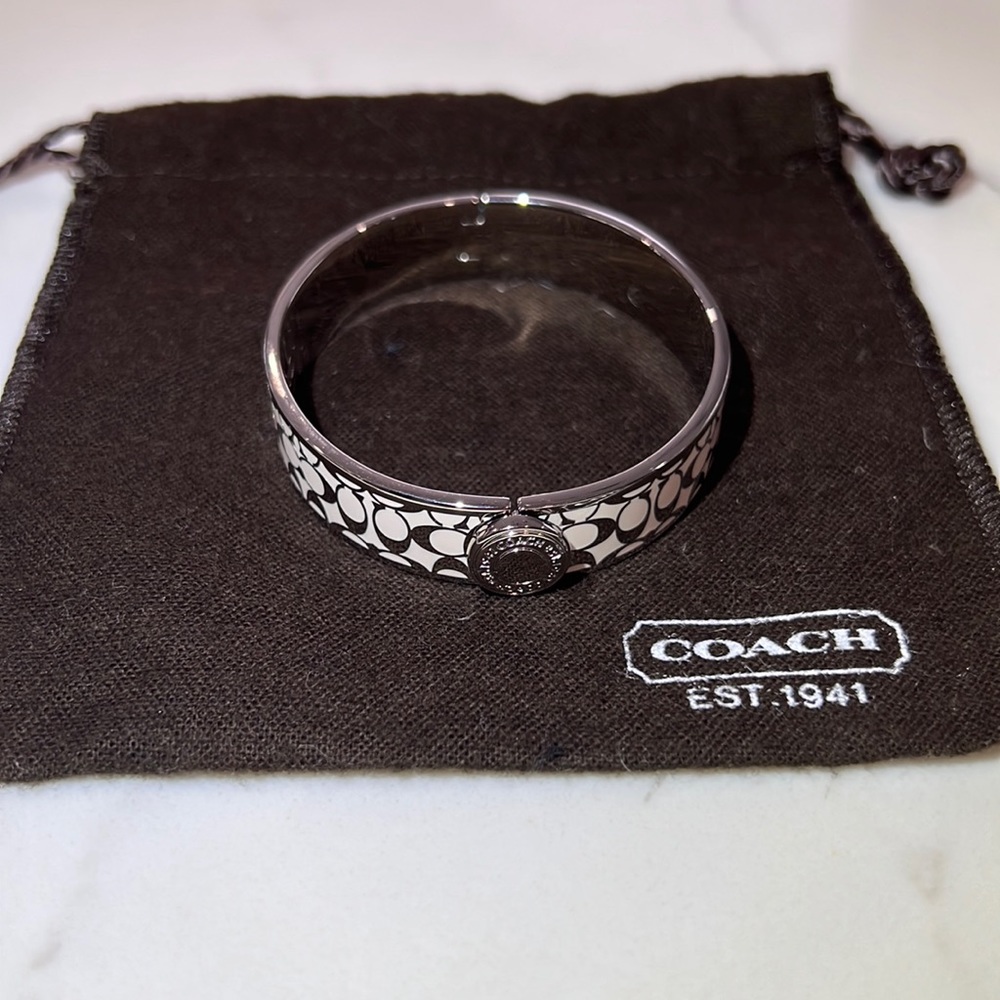 Coach cuff bracelet